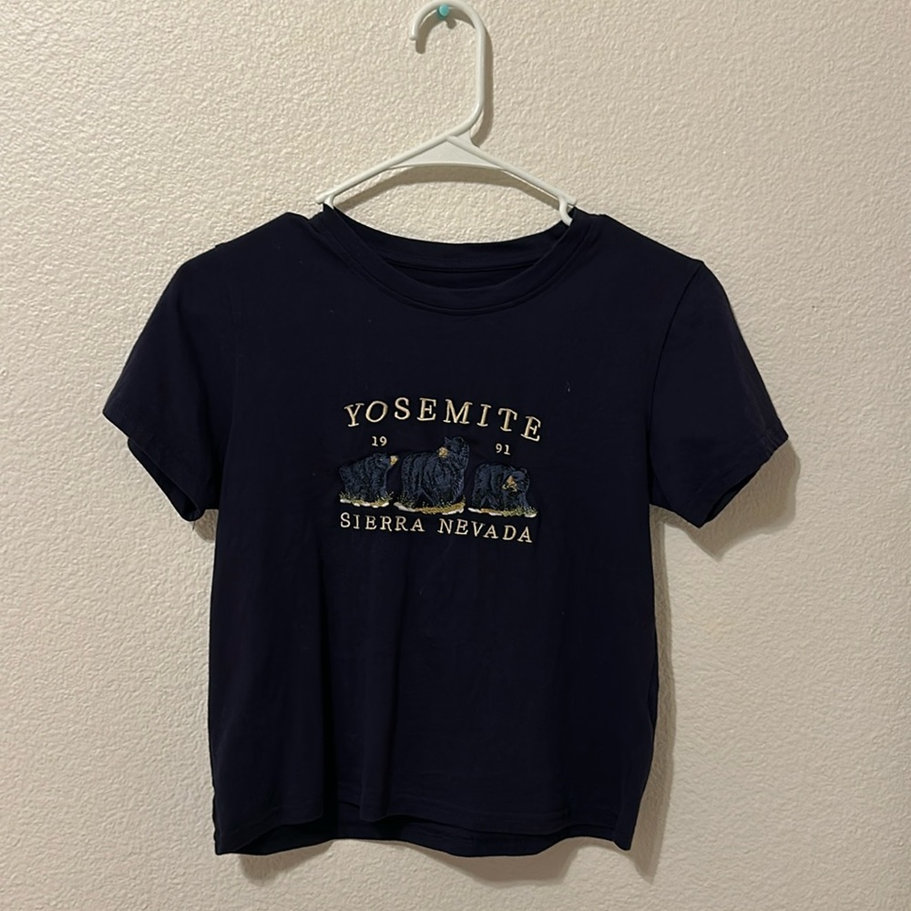 Cropped t shirt trendy